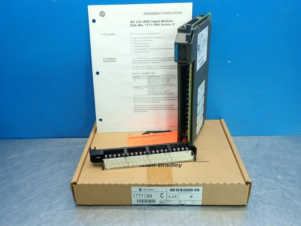 Used ALLEN BRADLEY 1771IBN PLC Input & Output Ohio US | HGR 24 #879920
