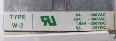 NEW ELECTROSWITCH TYPE W2 SWITCH 663A270G04