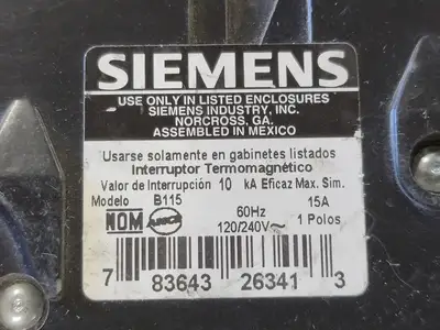 USED SIEMENS B115