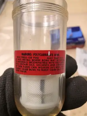 Schrader Bellows Air Line Lubricator 150PSIG 125°F -NIB