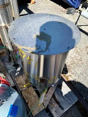 Tank, 7 Gallon, 316 Stainless Steel, 12" X 15", FT/DB, #S742751