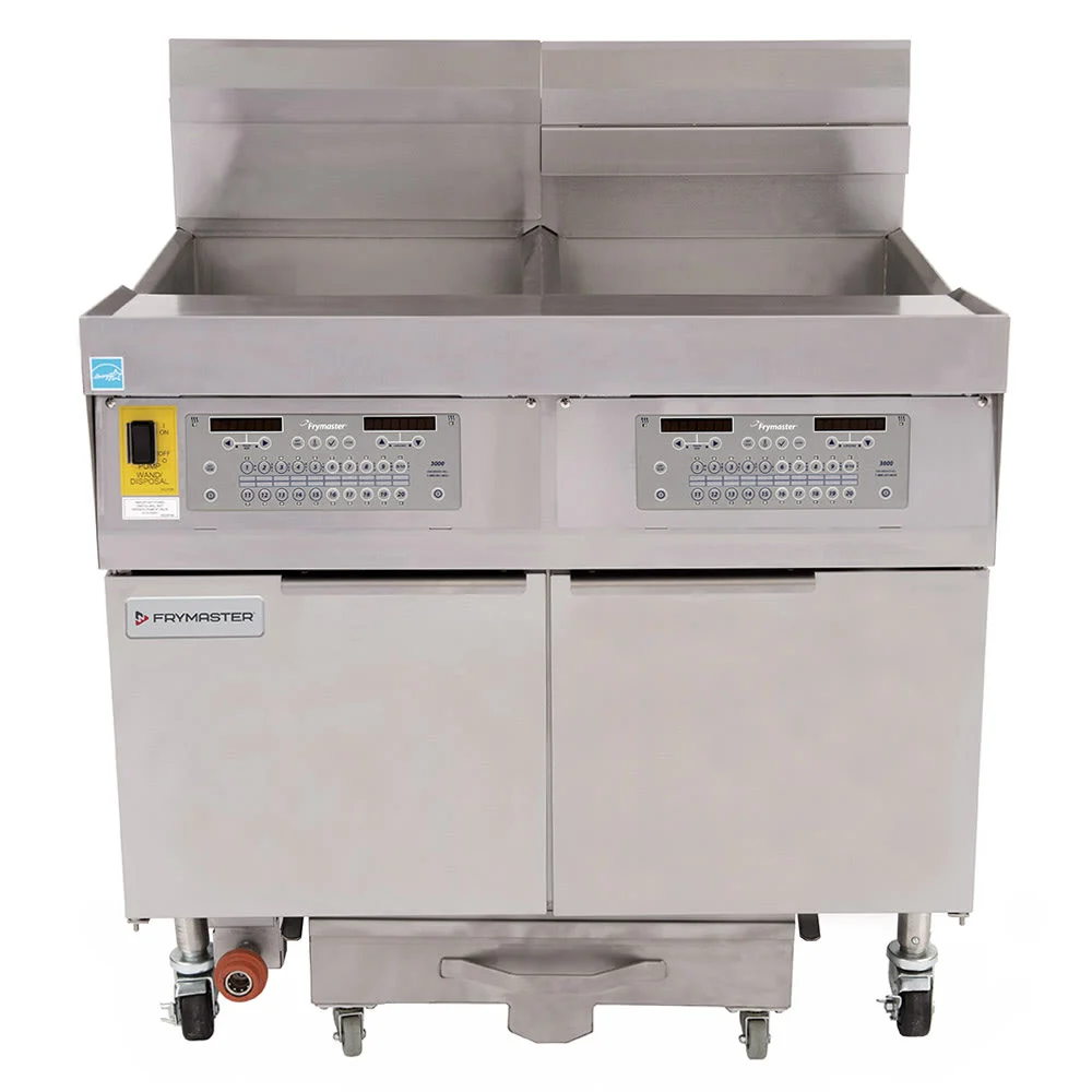 Frymaster FPLHD265 Gas Fryer - (2) 100 Lb Vats, Floor Model, Natural Gas