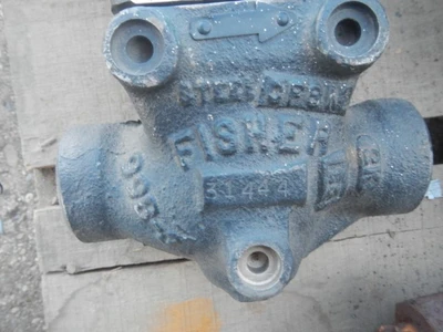 Fisher 1/2" 600 Rating, WCB Steel Threaded Control Valve