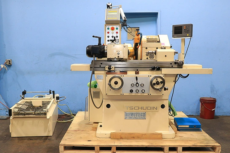 Used 2005 Tschudin HTG-400, REBUILT IN 2005 BY REWITECH /SWITZERLAND Cylindrical Grinders Including Plain & Angle Head New Jersey US | Machinery Values #302765