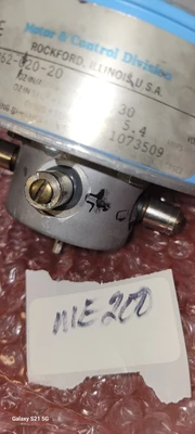 USED PACIFIC SCIENTIFIC SERVO MOTOR AND PULLY