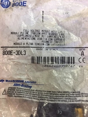 NEW Allen-Bradley 800E-3DL3