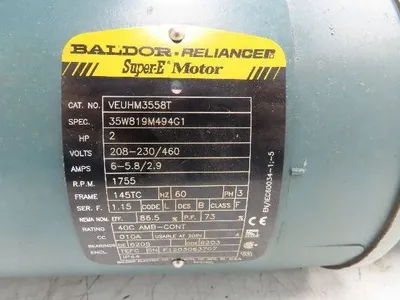 Hytrol 5AC-10-1-RH Conveyor Drive Gearmotor 10:1 Reducer 2Hp 460V 3PH 145TC