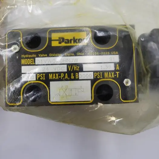 New | in-Stock PARKER PARKER HYDRAULIC VALVE D1VW020HNJW - ONE IN A BOX & ONE WITHOUT A BOX BOTH IN PLASTIC Pump & Valve Parts | ND Industrial Surplus #1217081