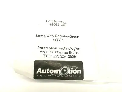 16983-LE | Automotion Technologies  Green Indicator Lamp w/ Resistor - New
