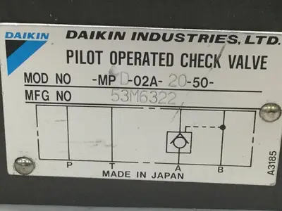 USED DAIKIN MPD-02A-20-50