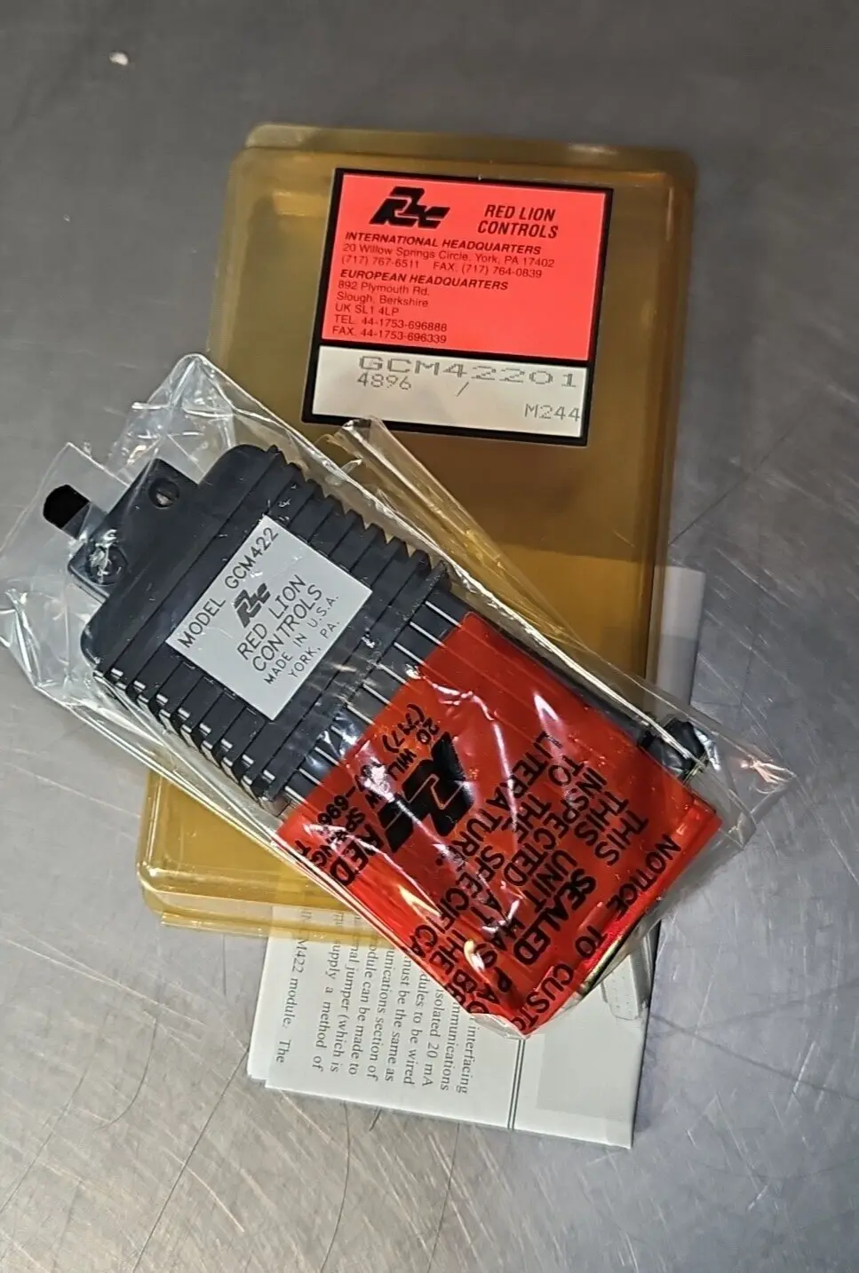 RED LION CONTROLS GCM42201 CONVERTER MODULE. Loc3A26