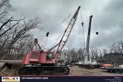Used 1973 MANITOWOC 2900 Crawler Cranes New Jersey US | Proxy Equipment #1377880