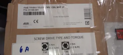 NEW Axis T91B53 Telescopic Ceil MNT 2P