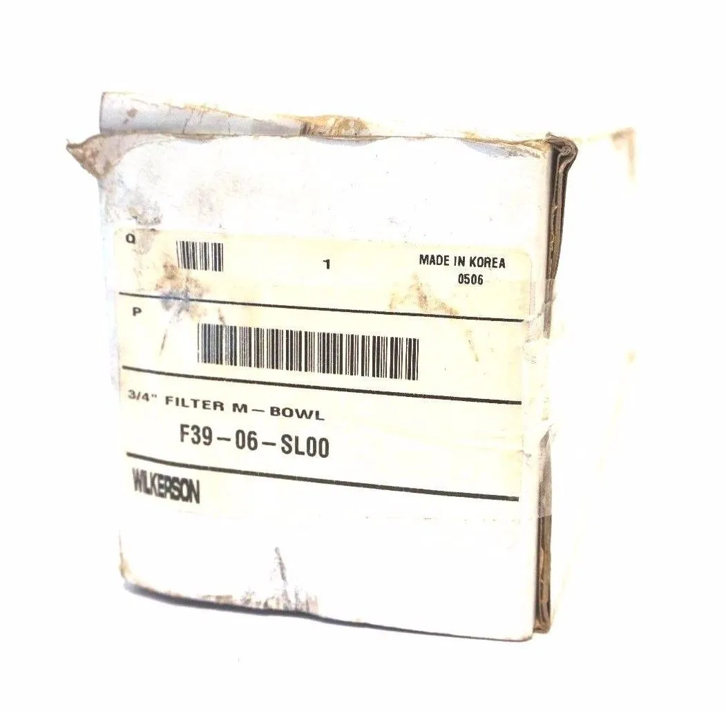 NEW WILKERSON F39-06-SL00 3/4" FILTER M-BOWL F3906SL00