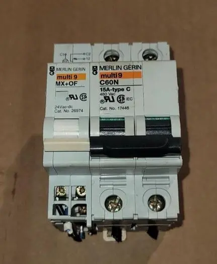 Used MERLIN GERIN C60N Misc Electrical & Power Parts Wisconsin US | Lemke Machinery Sales #313332
