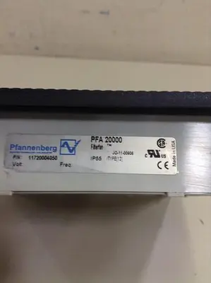 USED PFANNENBERG PFA 20000