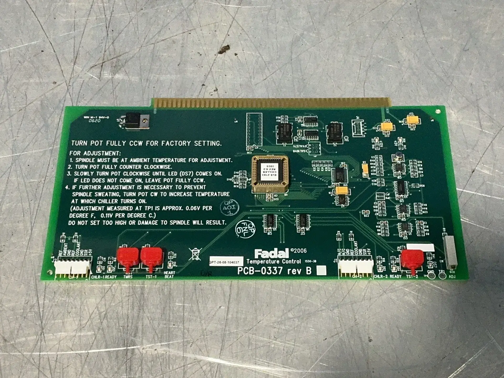 Used FADAL PCB0337 I/O Boards & Replacement Parts Ohio US | HGR 24 #1357458