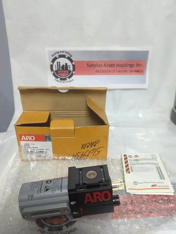 New | in-Stock ARO L36221-110 Lubrication Equipment Ohio US | Surplus Asset Holdings #1365639
