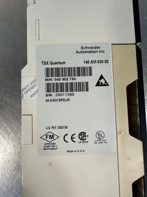 USED SCHNEIDER AUTOMATION Schneider 140-AVI-030-00