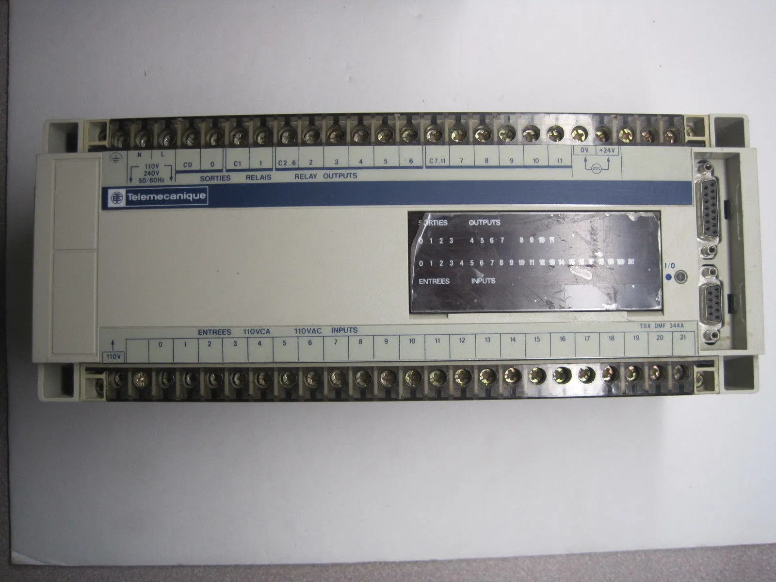 USED SCHNEIDER AUTOMATION TSX-DMF-344A OUTPUT RELAY