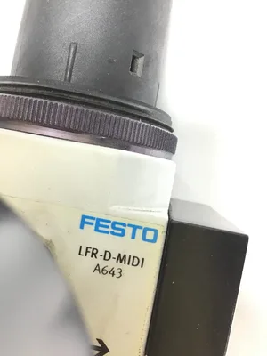 Festo LFR-D-MIDI/A643 Filter Regulator & Pressure Gauge Max Press 240PSI (16bar)