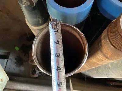 Used AFTERMARKET 4 ½" X 40" STEEL WELL CASING Construction Material & Supplies Pennsylvania US | East West Machinery & Drilling #1417613