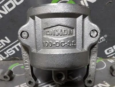 Lot of 5 Dixon 100-DC-SS Cam and Groove Type Dust Caps New