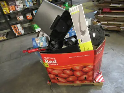 Pallet of Store Overstock and Ecommerce Product and Returns