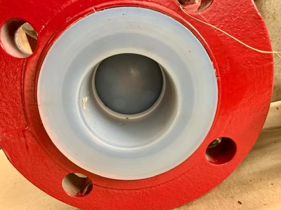 2" -150# Richter Ball Valve Air Operated Unused