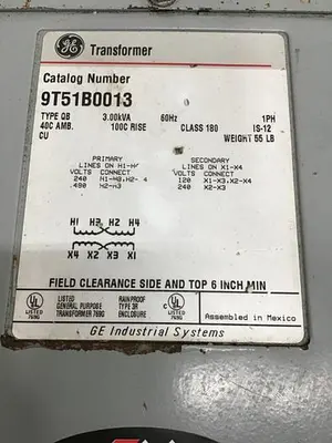 USED GENERAL ELECTRIC 9T51B0013