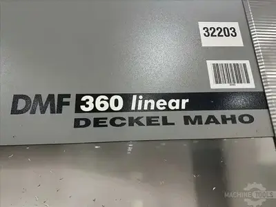 USED 2007 DMG DMF 360 LINEAR