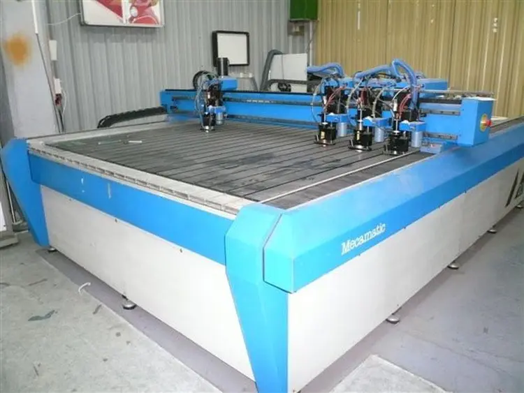 Used MECAMATIC ENGRAVING MACHINE X: 3500 - Y: 1700 MM Engravers | Apt International N.V #364687