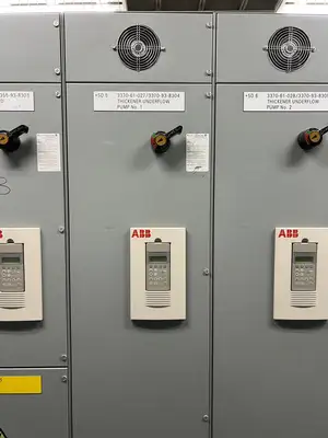 Modan 3000 VFD MCC, 600V, 3-Ph, 1200A, 15 Sections