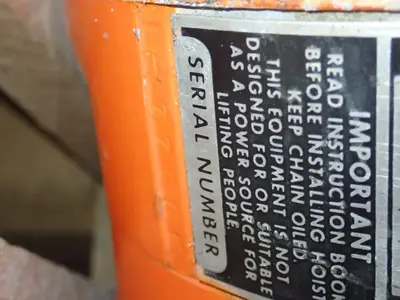 USED COLUMBUS MCKINNON CORP L