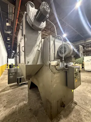 72” TABLE PANGBORN MODEL 6LK-7 ROTOBLAST SHOT BLAST MACHINE: YOBRO #24410