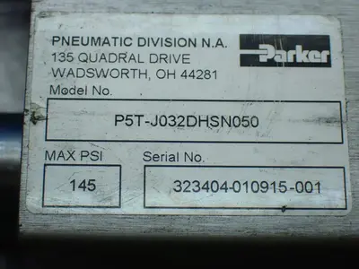USED PARKER P5TJ032DHSN050