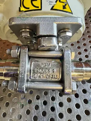 Used PROMATION P1.B-24N4-DC PRECISION ACTUATION VALVE W/ 3- WAY 3.4" VALVE Valves/Fittings California US | Equipment Lab #1418445