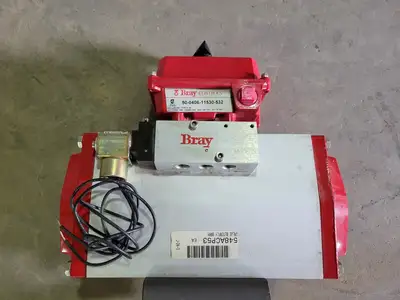 McCannalok 8" High Perf. Butterfly Valve w/ Actuator Solenoid Op. Switch