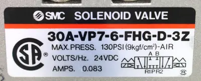 USED SMC 30A-VP7-6-FHG-D-3Z