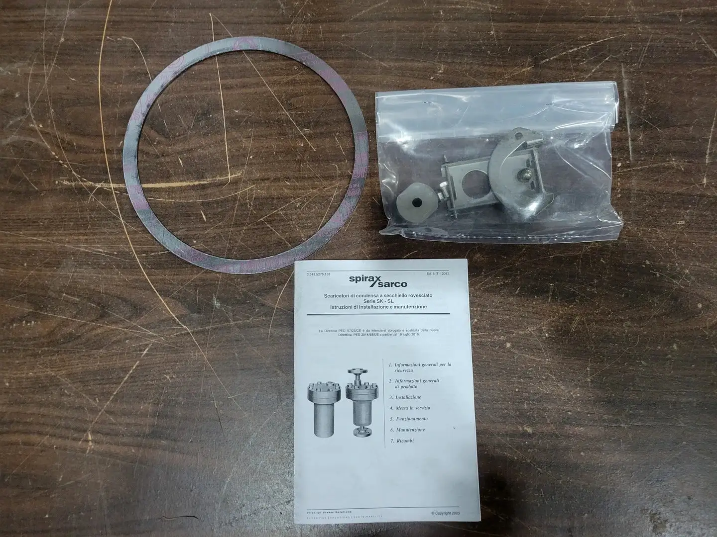 Spare Parts For SKF/SLF70 Inverted Bucket Steam Trap