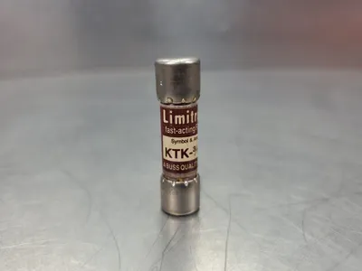 Limitron KTK-3/10 Fast-Acting Fuse, 600V 100kA. 4D-BOX#2