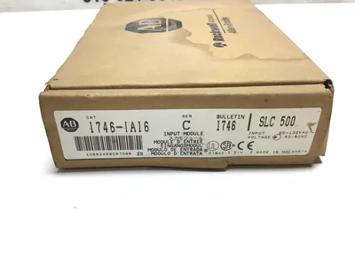 Allen-Bradley 1746-IA16/SLC500 Input Module Series C 85-132VAC 50/60Hz