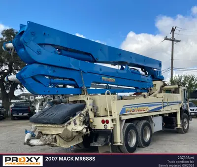 Used 2007 MACK MR688S Concrete Mixer Trucks Colorado US | Proxy Equipment #1378652