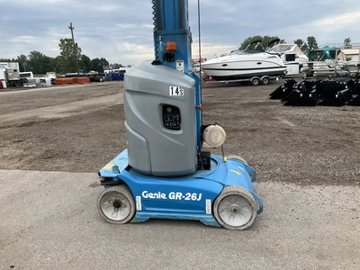 Used 2013 GENIE GR26J RUNABOUT VERTICAL MAST LIFT Vertical Mast Lifts Michigan US | Miedema Asset Management Group #1406856