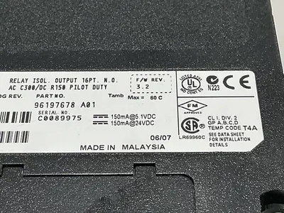 USED ALLEN BRADLEY 1756-OW16I SERIES A