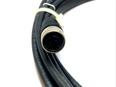 USED BALLUFF M12X1 FEMALE-MALE SHIELDED PUR CORDSET