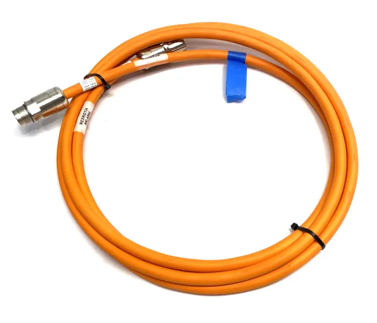 Used BOSCH REXROTH SERVO POWER CABLE RKL4305/004,0 (RLS1101-INK0653-RLS1102) Cable & Wire | Maverick Industrial Sales #1101449