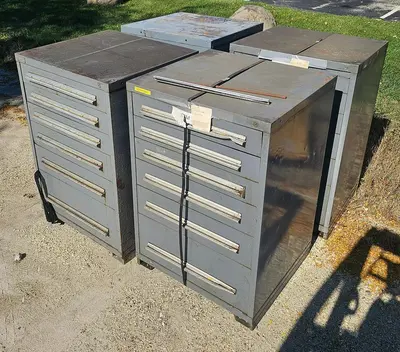 Used STANLEY VIDMAR 6 DRAWER Cabinets Wisconsin US | Lemke Machinery Sales #1547923