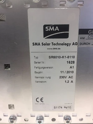 Used SMG SR6010-K1-8110 Resistors Indiana US | J&J Industrial Supply #519307