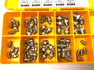 USED WESTWARD FRACTIONAL GREASE FITTING KIT
